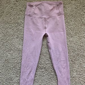 lululemon cropped leggings: size 8